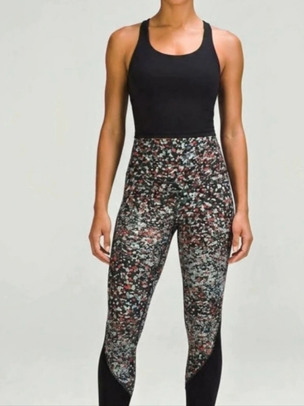 lululemon Align High-Rise Pant 28" Scallop Floral Leggings Size 4